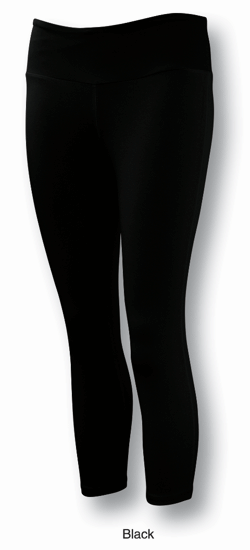Picture of Bocini Ladies Gym 3/4 Tights CK268